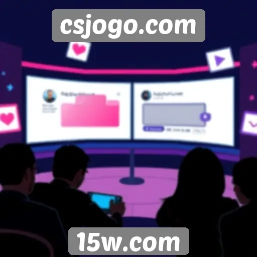 Recursos de interação social no csjogo.com