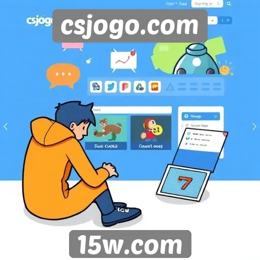 Experiência do usuário no csjogo.com e sua navegação